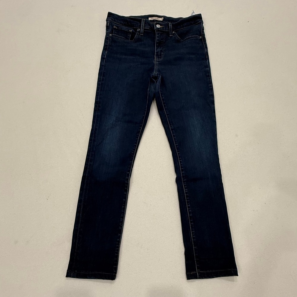 Levis Premium 311 Shaping Skinny Jeans Dark Wash Indigo Blue 30